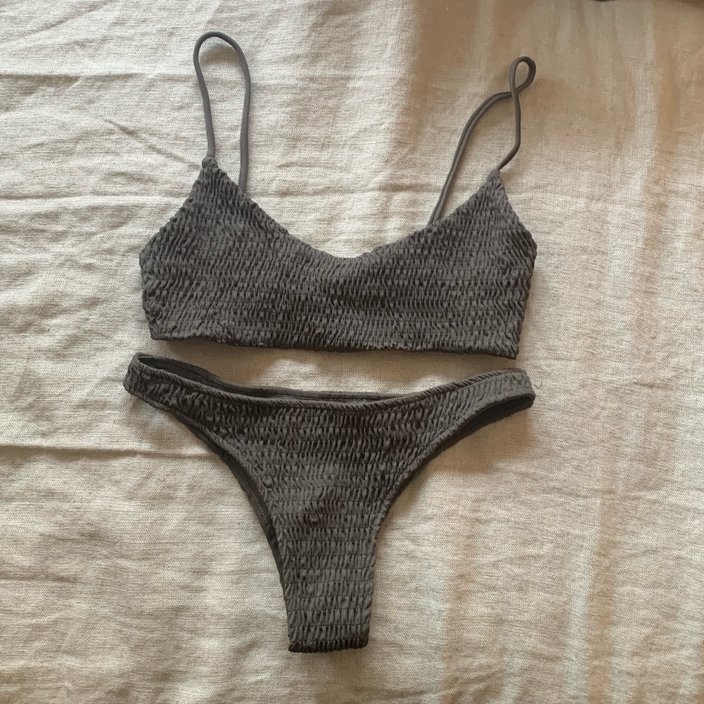 Wanderlust Bikini Swimsuit Set 🧜🏼♀️💚 Olive Green